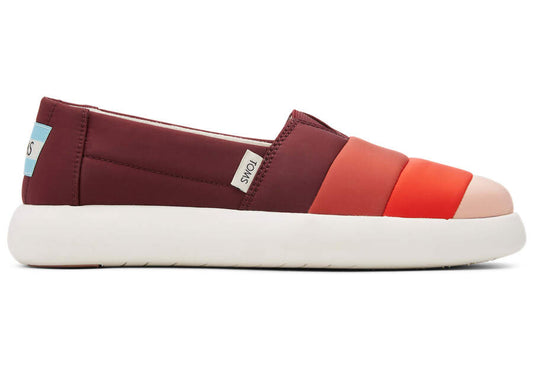 TOMS - Alpargata Mallow Women's Shoes - Bur Mlt Matte Woven Alpama Sneak