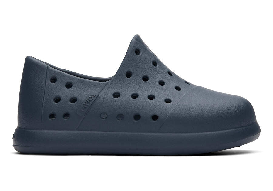 Toms - Tiny Alpargata Mallow Molded - Kids - Blue