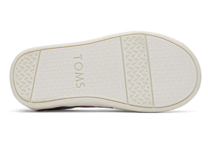 Toms - Tiny Alpargata Twin Gore Espadrille - Kid's - Ult Gry Tnk Ctn Pt
