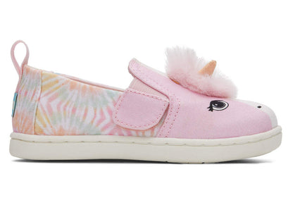Toms - Tiny Alpargata Twin Gore Espadrille - Kid's - Ult Gry Tnk Ctn Pt