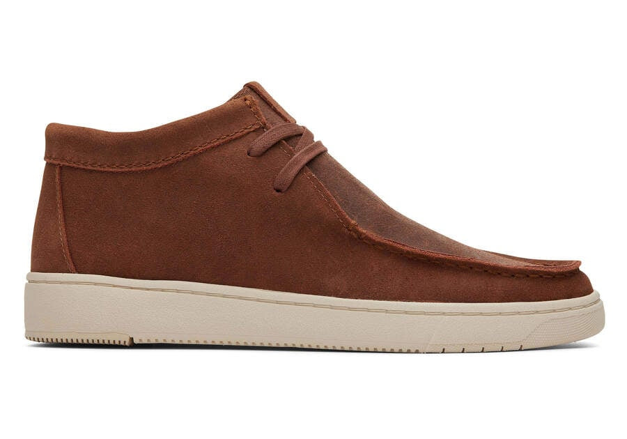 Toms - TRVL Lite Moc Chukka - Men's - Coffee Suede