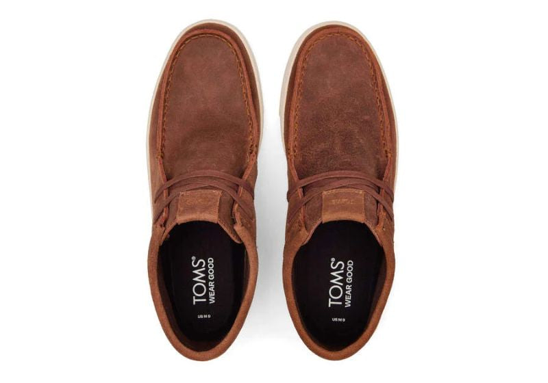Toms - TRVL Lite Moc Chukka - Men's - Coffee Suede
