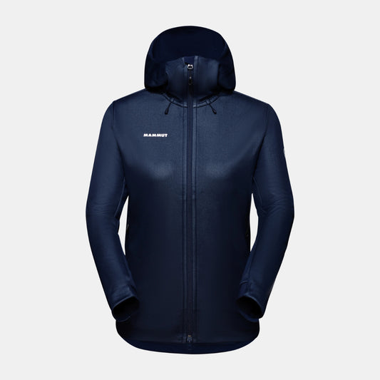 Mammut - Ultimate VII SO Hooded Jacket - Women's - Marine