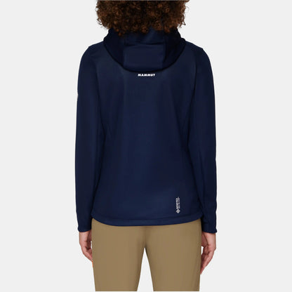 Mammut - Ultimate VII SO Hooded Jacket - Women's - Marine