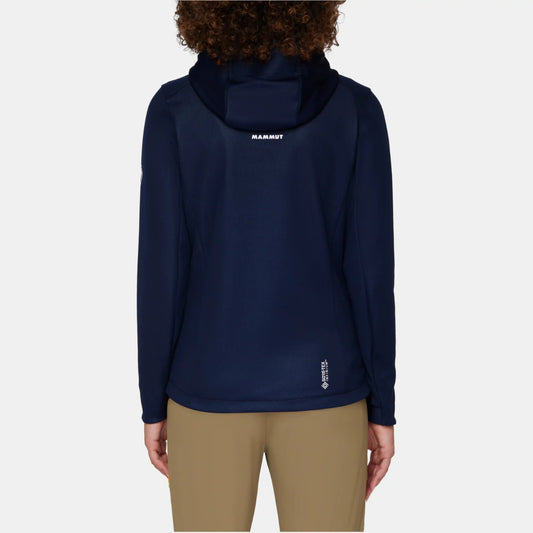 Mammut - Ultimate VII SO Hooded Jacket - Women's - Marine