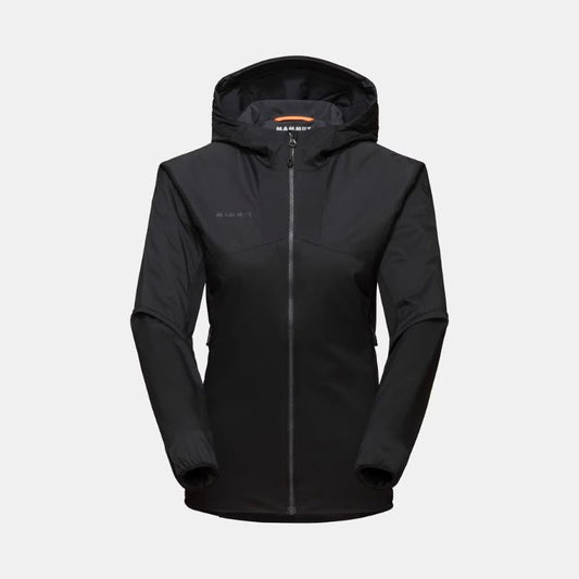 Mammut - Rime Light IN Flex Hooded Jacket - Women's - Black