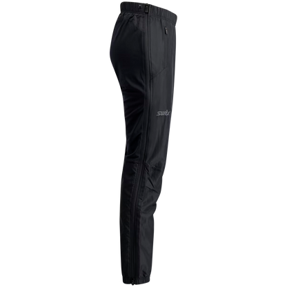 Swix - Women's Infinity Hybrid Wind Full Zip Pants - Black