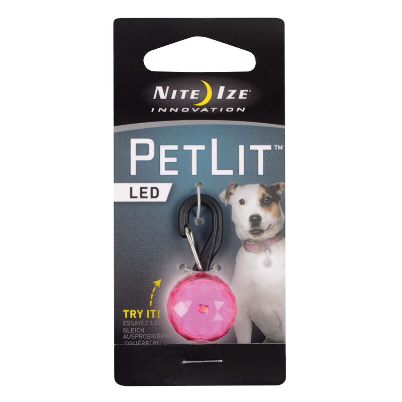 Nite Ize - PetLit Collar Light - Lime Paw