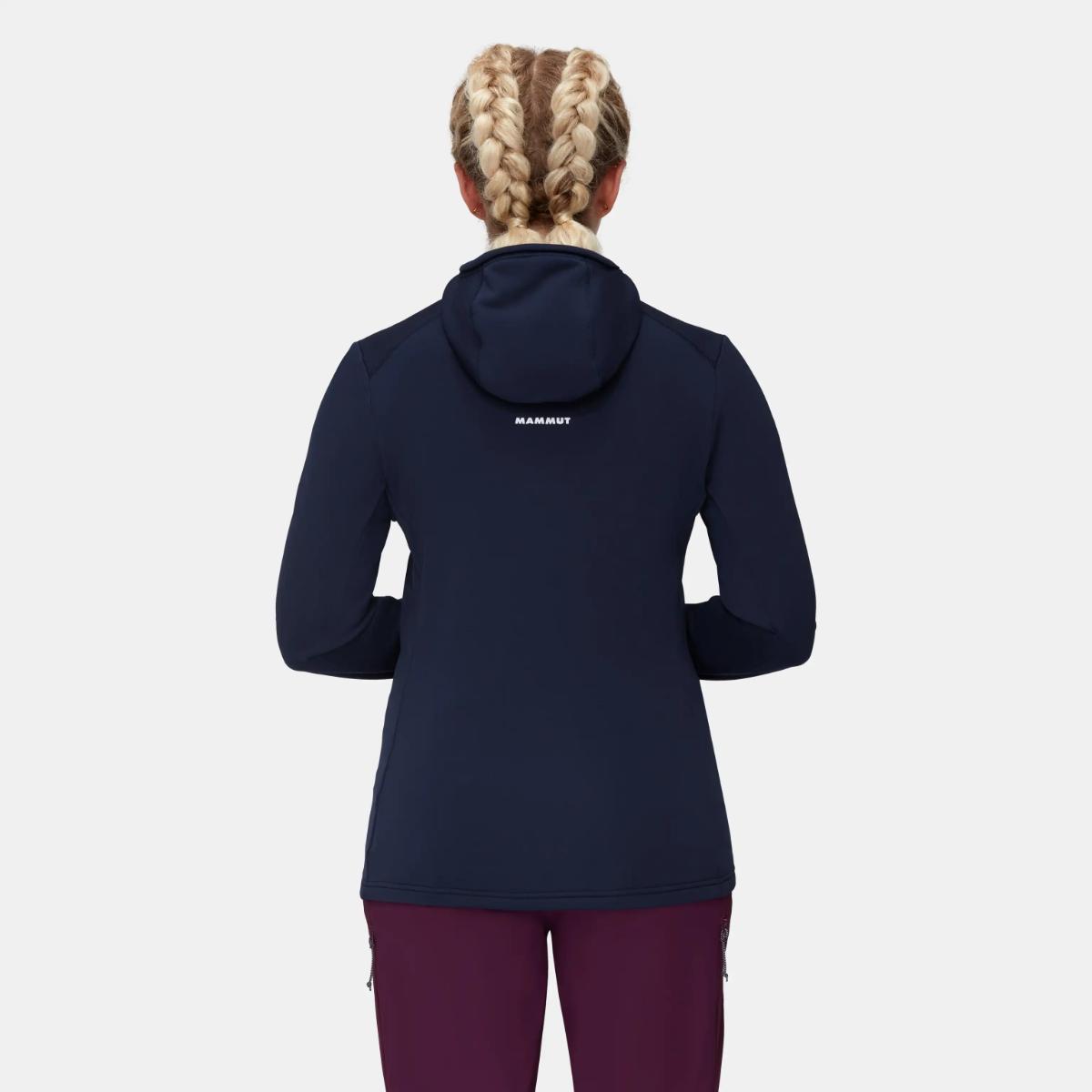 Mammut - Aconcagua Light ML Hooded Jacket - Women's - Marine
