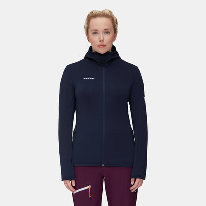 Mammut - Aconcagua Light ML Hooded Jacket - Women's - Marine