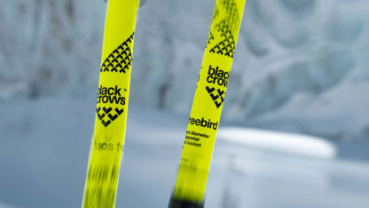 Black Crows - Duos Freebird Poles - Black Yellow