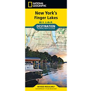 National Geographic - Finger Lakes Destination Map