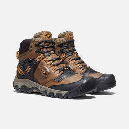 Keen - Ridge Flex Mid WP - Men's - Magnet/Black