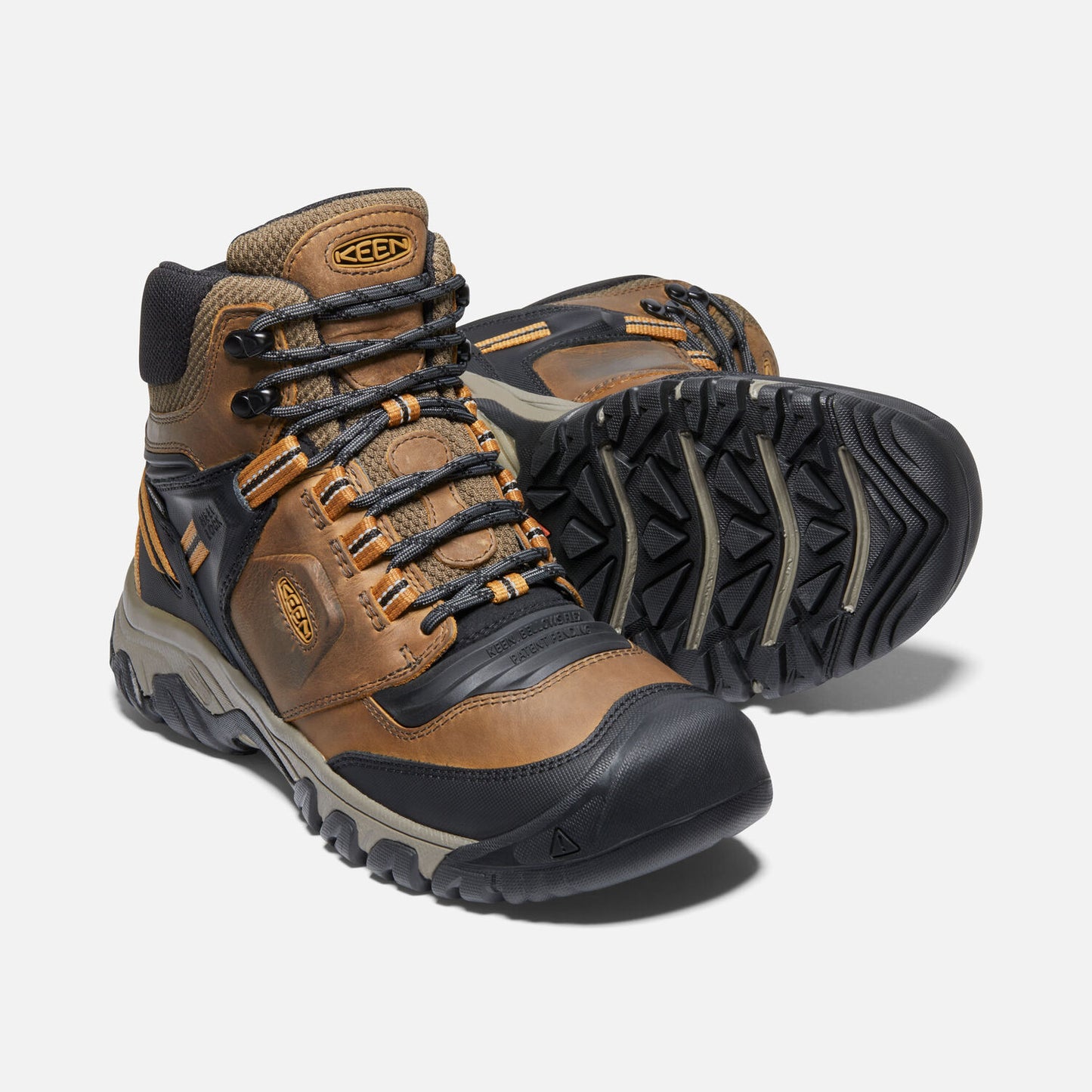 Keen - Ridge Flex Mid WP - Men's - Magnet/Black