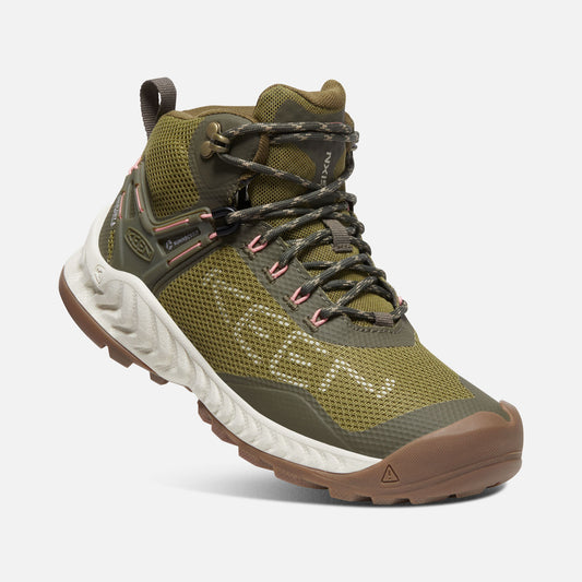 Keen - Women's NXIS Evo Mid Waterproof - Olive Drab/Birch