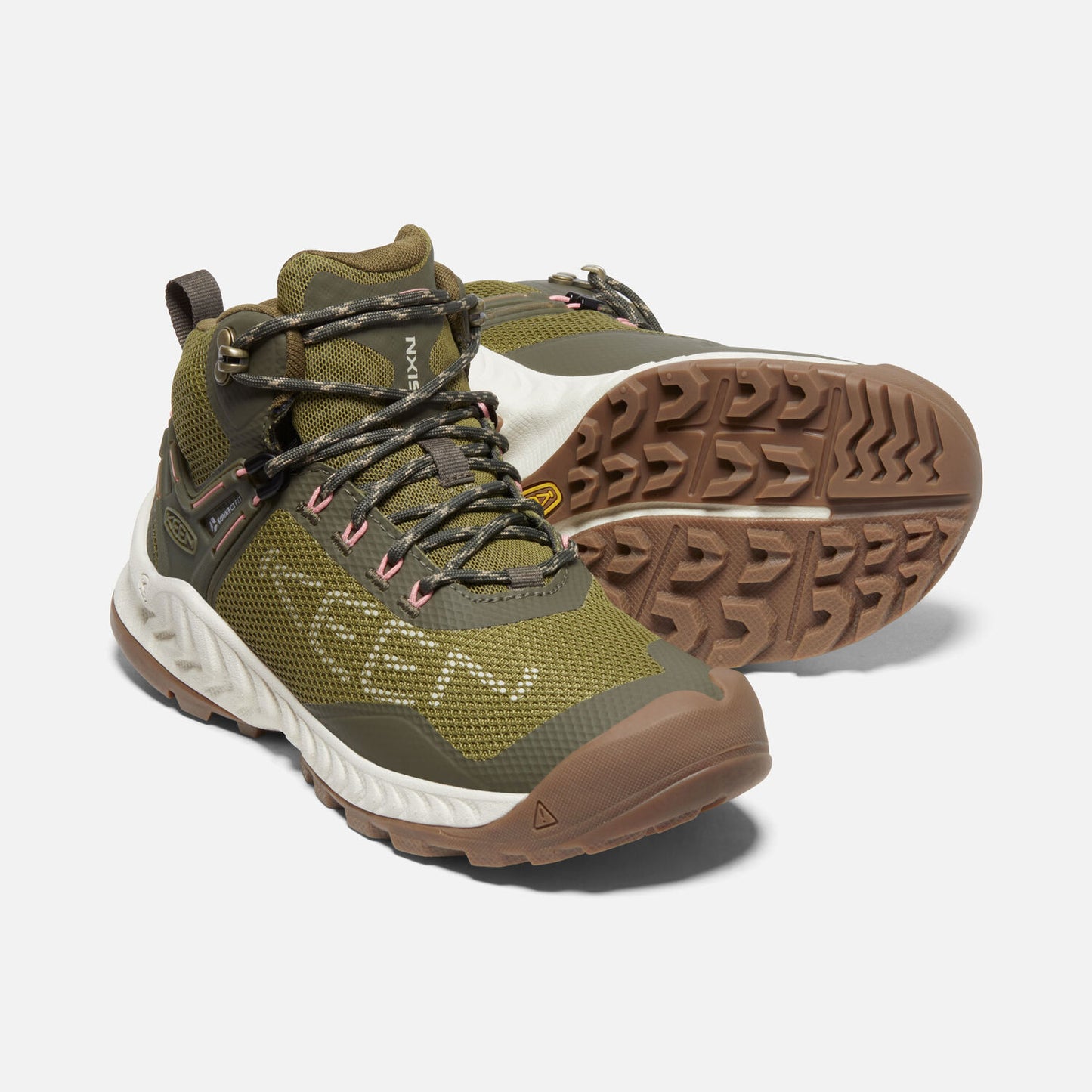 Keen - Women's NXIS Evo Mid Waterproof - Olive Drab/Birch