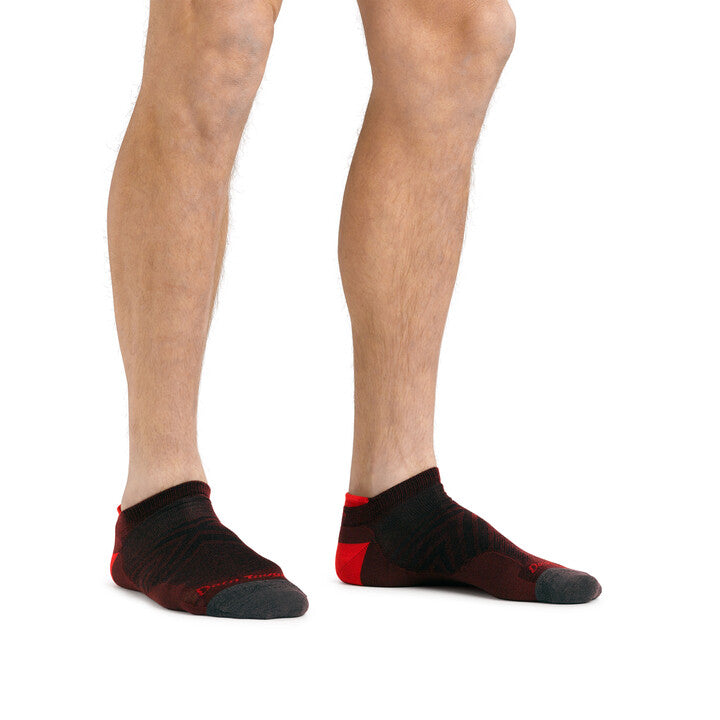 Darn Tough - Run No Show Tab Ultra-Lightweight - Men's - Lava