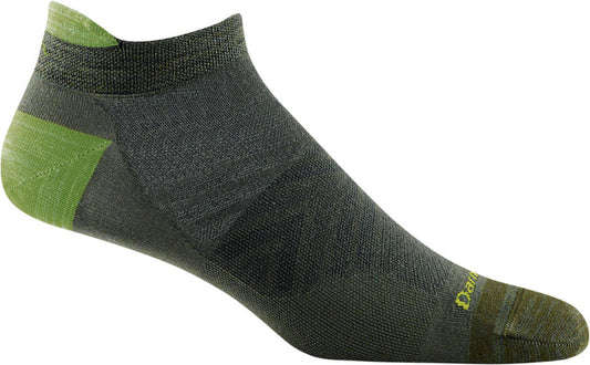 Darn Tough - Run No Show Tab Ultra-Lightweight - Men's - Fatigue