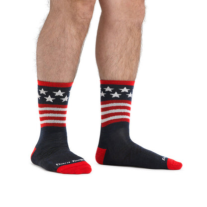 Darn Tough - Men's Patriot Micro Crew Ultra Lightweight - Stars And Stripes