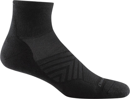 Darn Tough - Run 1/4 Ultra-Lightweight Cushion - Men's - Black