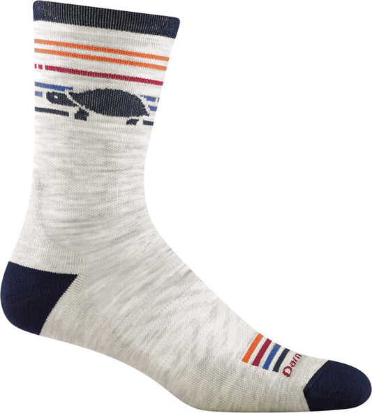 Darn Tough - Men's Pacer Micro Crew Ultra Lightweight Cush - Ash