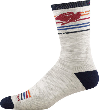 Darn Tough - Men's Pacer Micro Crew Ultra Lightweight Cush - Ash