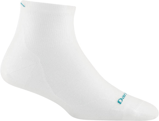 Darn Tough - Run 1/4 Ultra Lightweight Sock - Women's - White