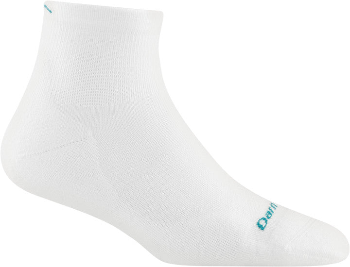 Darn Tough - Run 1/4 Ultra-Lightweight Cushion - White