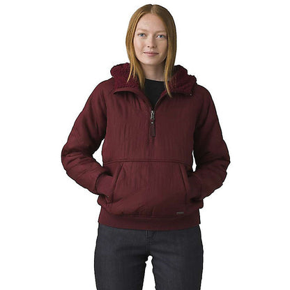 Prana - Esla Half Zip Pullover - Women's - Maroon