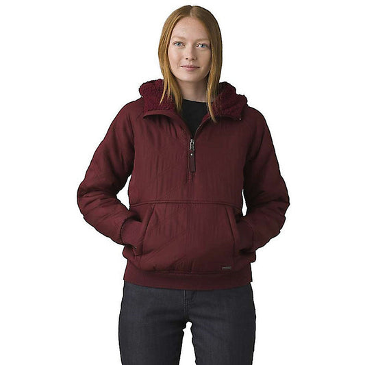Prana - Esla Half Zip Pullover - Women's - Maroon