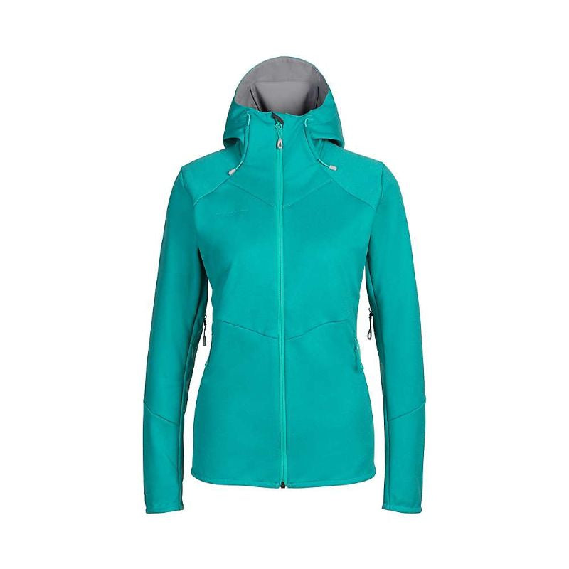 Mammut - Ultimate VI SO Hooded Jacket - Women's - Sunset-Sunset Melange