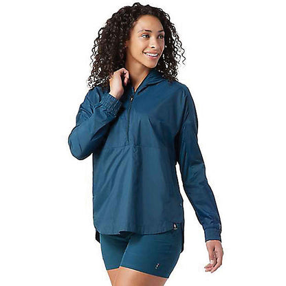Smartwool - Womens Merino Sport Ultralite Anorak - Light Mahogany