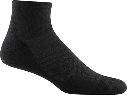 Darn Tough - Run CoolMax 1/4 Ultra Lightweight Cushion Sock - Black