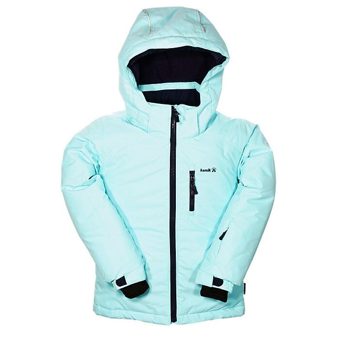 Kamik - Aura Girls Winter Jacket - Water/Navy