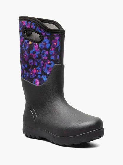 Bogs - Neo Classic Petals - Women's - Black Multi