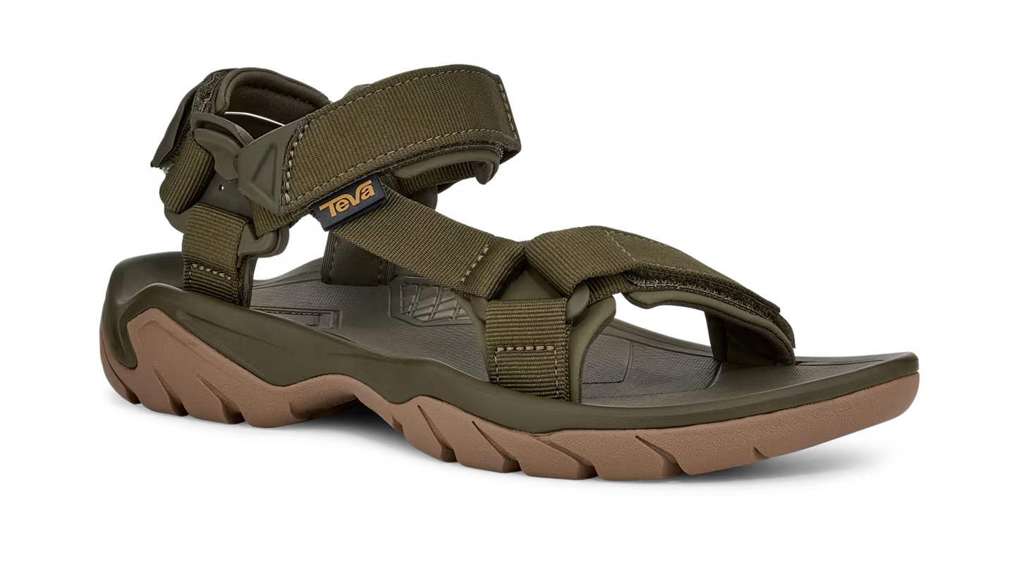 Teva - Terra FI 5 Universal - Men's - Dark Olive/ Honey Brown