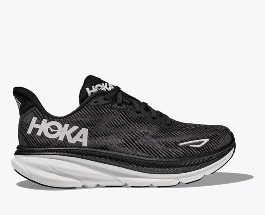 Hoka - Clifton 9 - Men's - Black/White