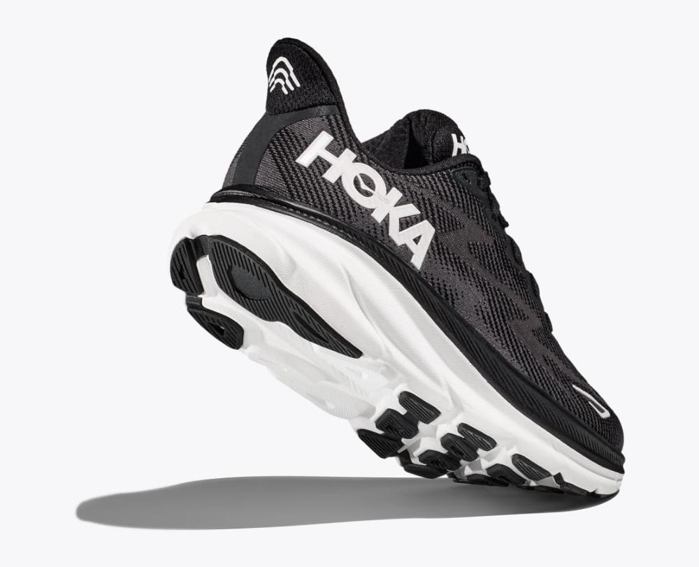 Hoka - Clifton 9 - Men's - Black/White