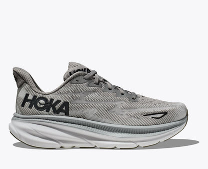 Hoka - Clifton 9 - Men's - Nimbus Cloud / Steel Wool
