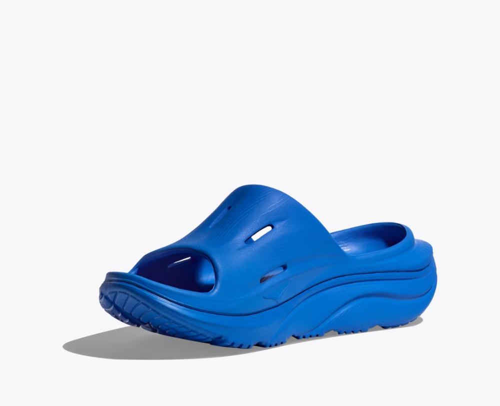 Hoka - Ora Recovery Slide 3 - Electric Cobalt / Electric Cobalt