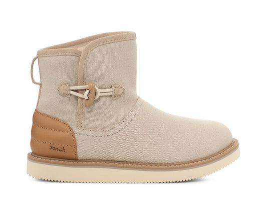 Sanuk - Cozy Vibe Surf Check SL - Women's - Ash Grey