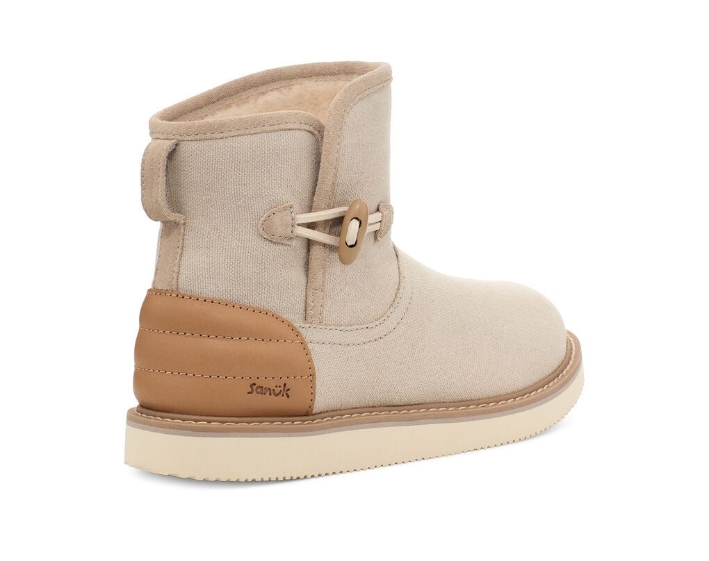 Sanuk - Cozy Vibe Surf Check SL - Women's - Ash Grey