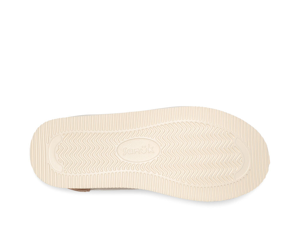 Sanuk - Cozy Vibe Surf Check SL - Women's - Ash Grey