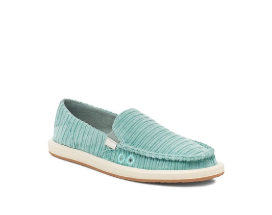 Sanuk - Donna Vintage Corduroy - Women's - Dusty Turquoise