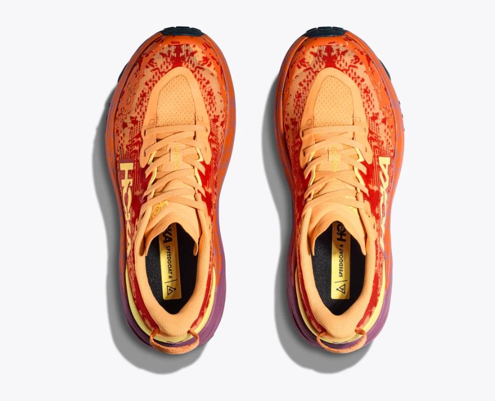Hoka - Speedgoat 6 - Men's - Antique Olive / Squash