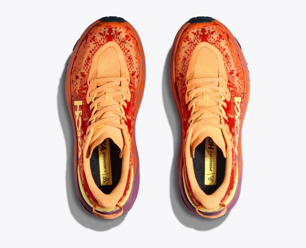 Hoka - Speedgoat 6 Wide - Women's - Sherbert / Beet Root