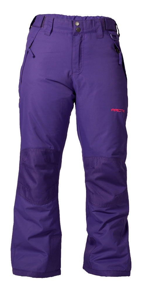 Arctix - Kids Snow Pants with Reinforced Knees and Seat - Black