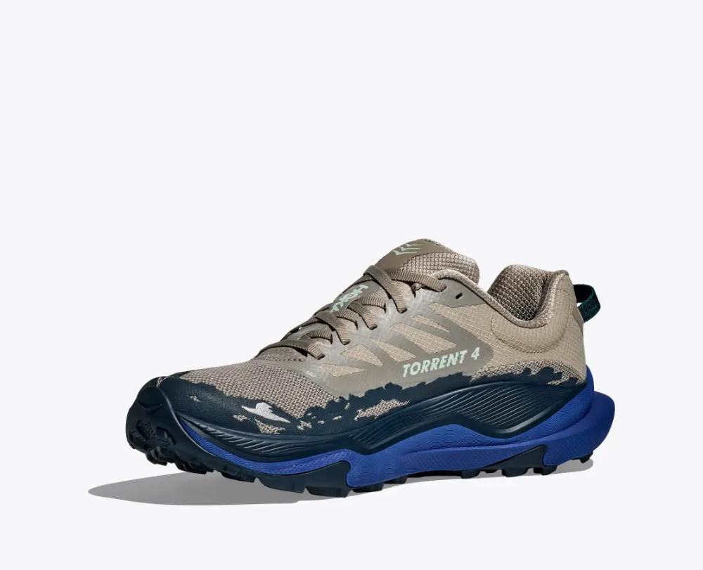 Hoka - Torrent 4 - Men's - Farro / Ultramarine