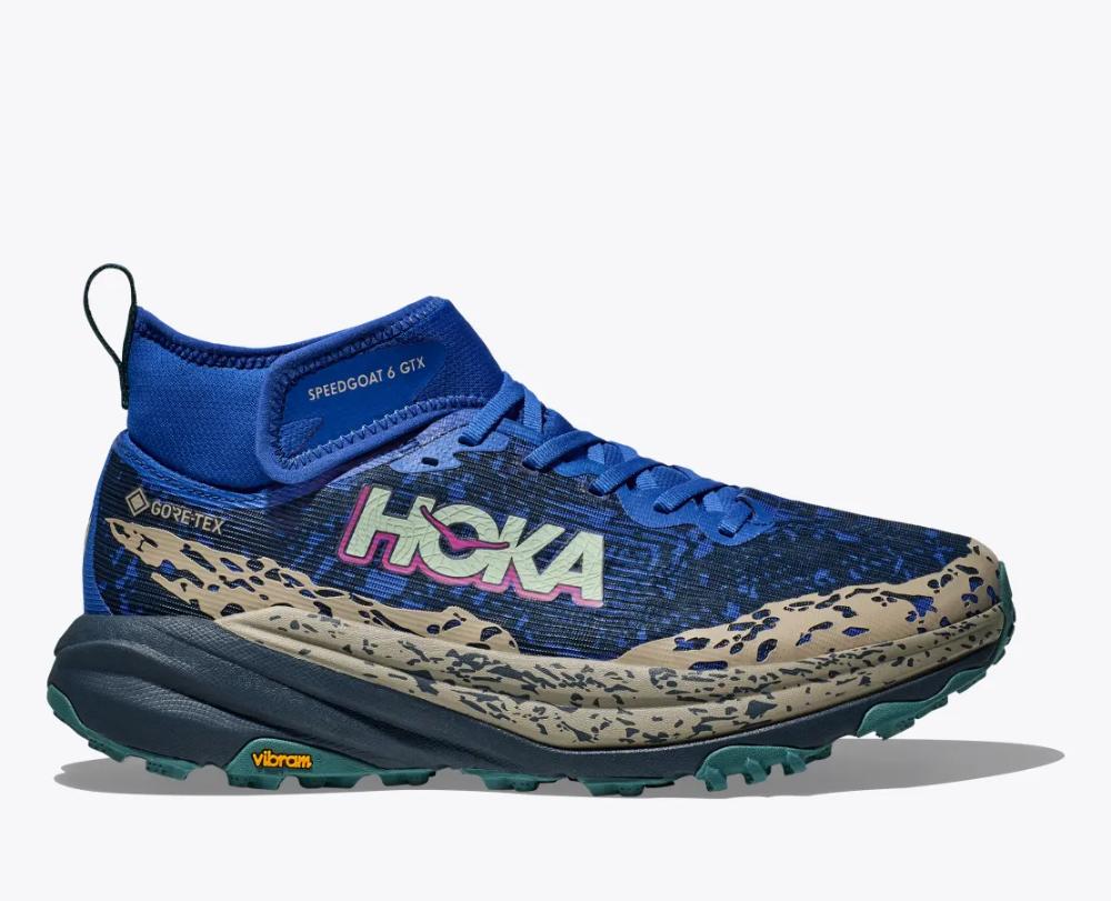 Hoka - Speedgoat 6 Mid Gtx - Men's - Ultramarine / Stormy Skies
