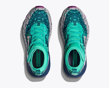Hoka - Speedgoat 6 Mid Gtx - Women's - Electric Aqua / Midnight